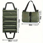 Bolsa organizadora de herramientas multiusos enrollable