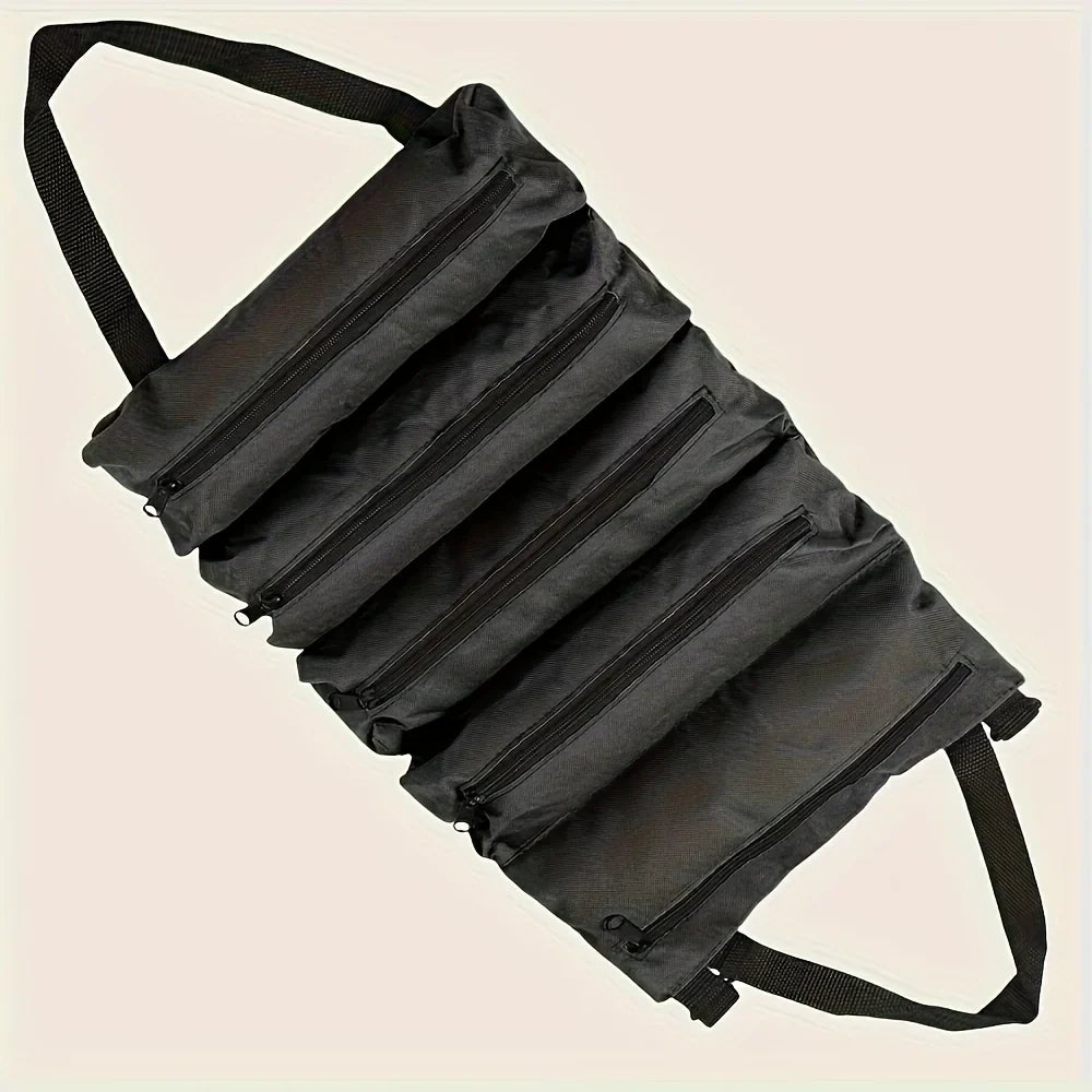Bolsa organizadora de herramientas multiusos enrollable