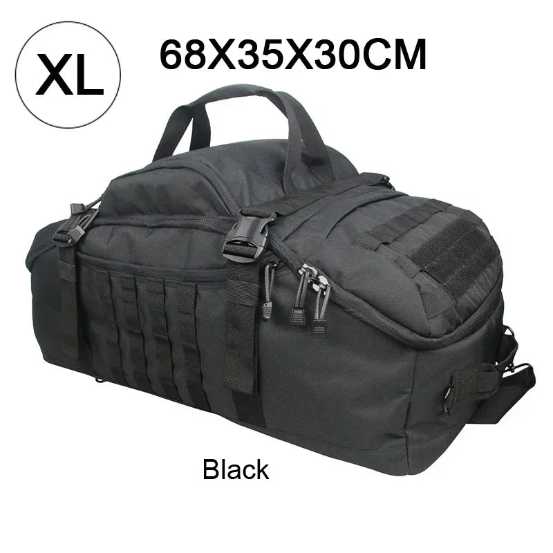 Bolsa de viaje táctica grande y mochila TrailTrek Duffle