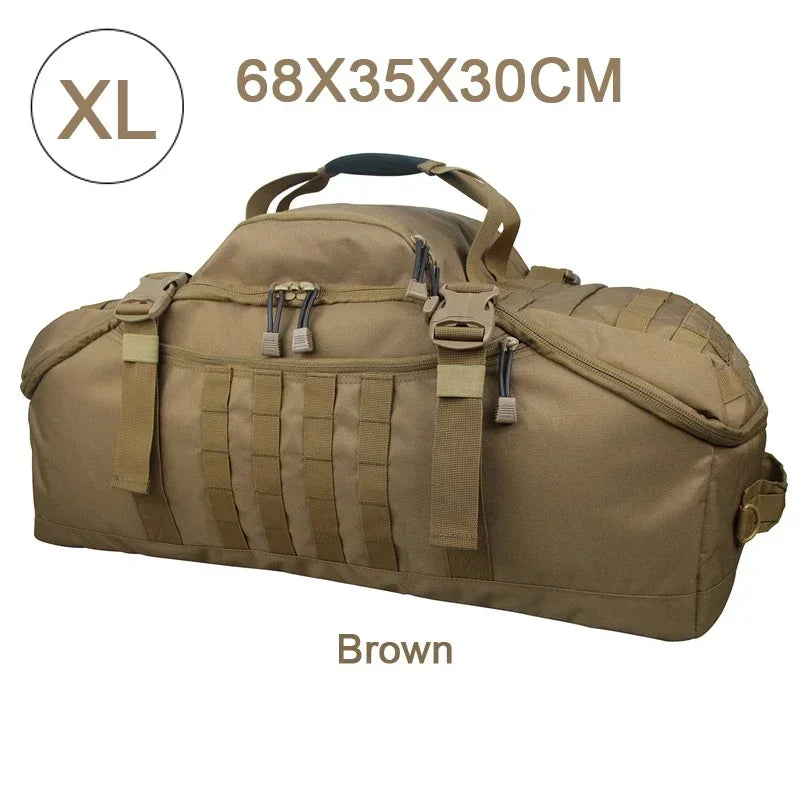 Bolsa de viaje táctica grande y mochila TrailTrek Duffle