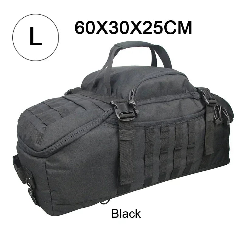 Bolsa de viaje táctica grande y mochila TrailTrek Duffle