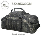 Bolsa de viaje táctica grande y mochila TrailTrek Duffle