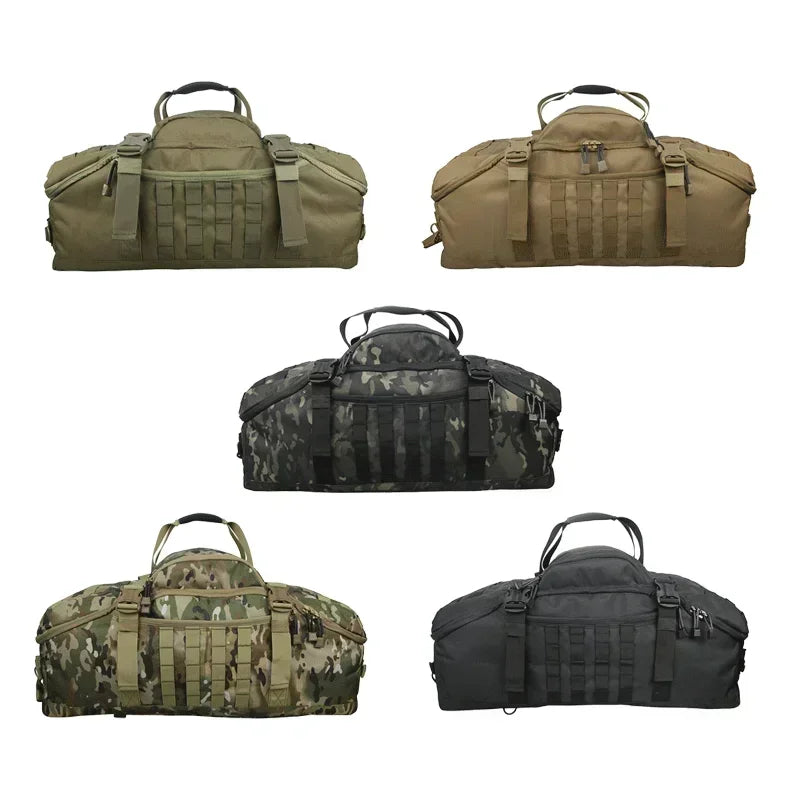 Bolsa de viaje táctica grande y mochila TrailTrek Duffle