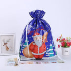 Bolsas de regalo navideñas con cordón – Pack de 5 unidades