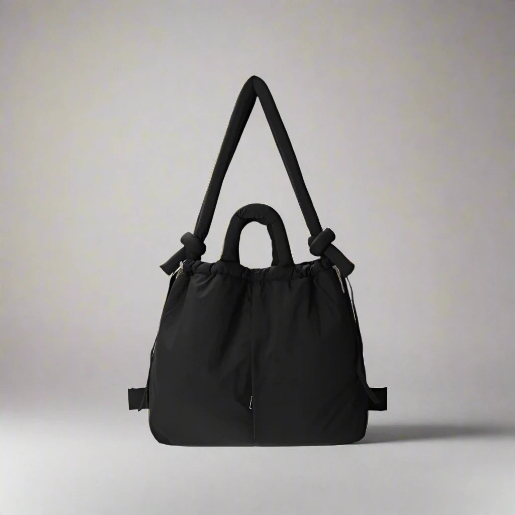 Bolso acolchado Riva con bandolera ajustable