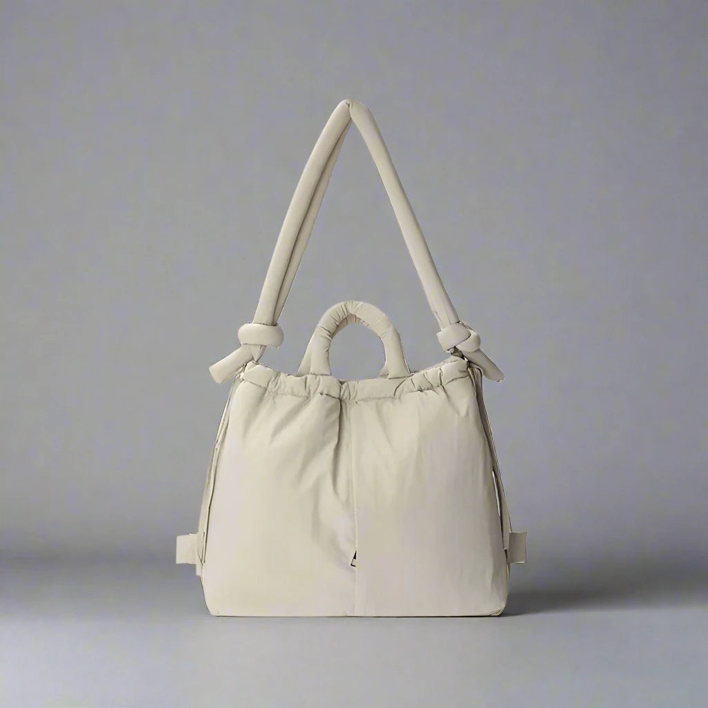 Bolso acolchado Riva con bandolera ajustable