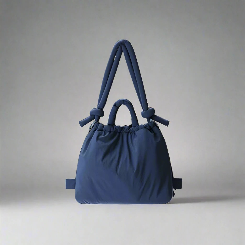 Bolso acolchado Riva con bandolera ajustable