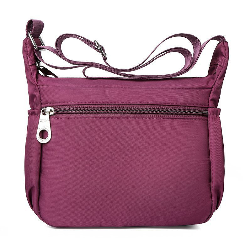 Bolso bandolera casual de nylon para mujer