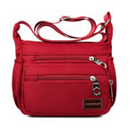 Bolso bandolera casual de nylon para mujer