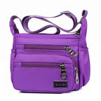 Bolso bandolera casual de nylon para mujer