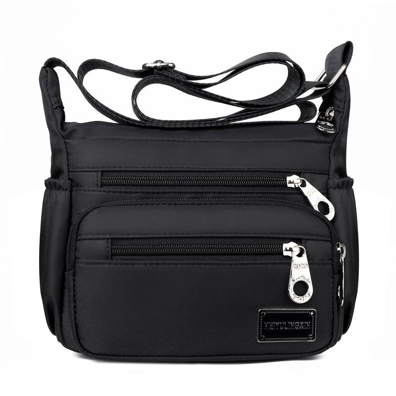 Bolso bandolera casual de nylon para mujer