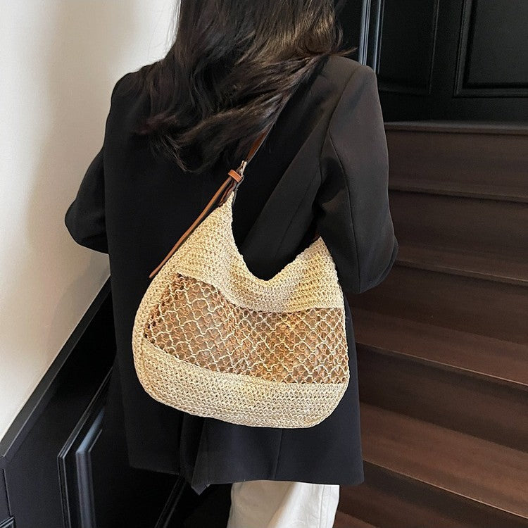 Bolso casual de macramé