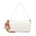 Bolso clutch bandolera con textura elegante