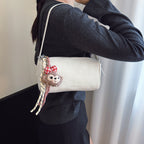 Bolso clutch bandolera con textura elegante