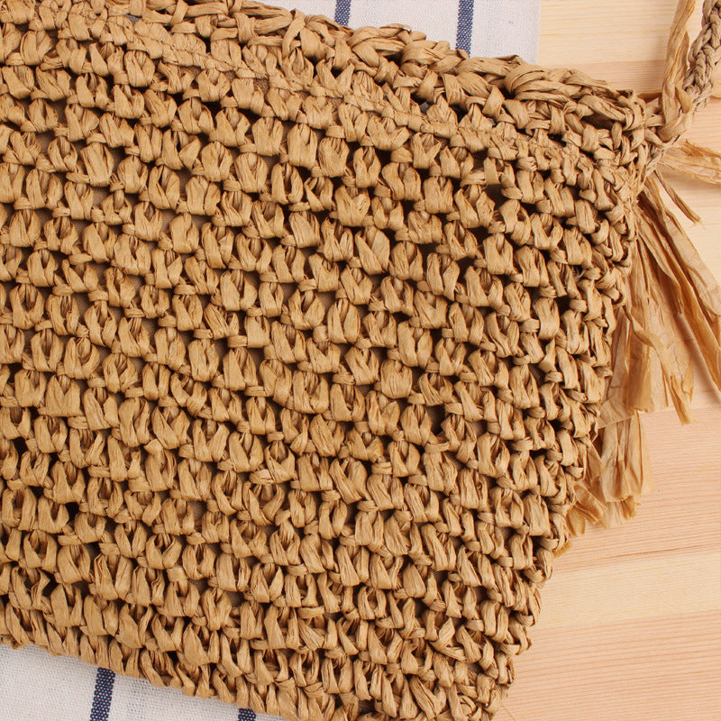 Bolso de flecos hecho a mano