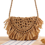 Bolso de flecos hecho a mano
