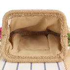 Bolso de mano con diseño trenzado creativo