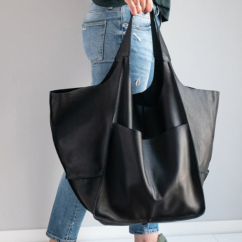 Bolso de mano oversize para mujer