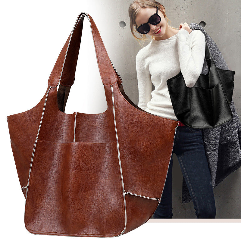 Bolso de mano oversize para mujer