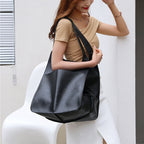 Bolso de mano oversize para mujer