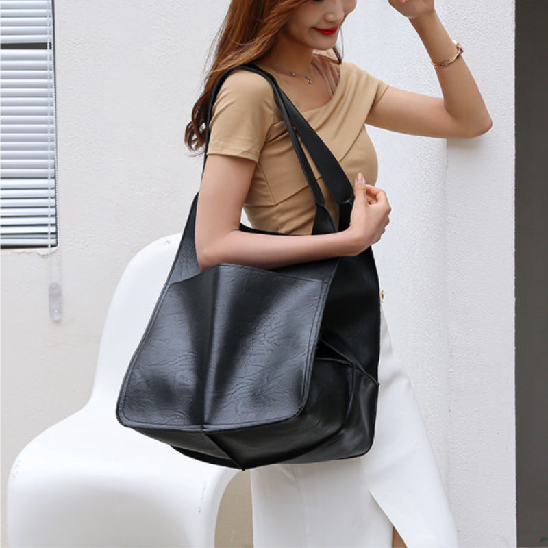 Bolso de mano oversize para mujer