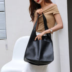 Bolso de mano oversize para mujer