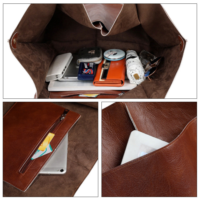 Bolso de mano oversize para mujer