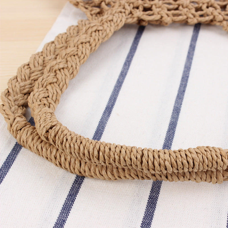 Bolso de red de materiales naturales