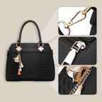 Bolso elegante para mujer con colgante de borla
