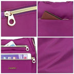 Bolso multifunción con doble cremallera