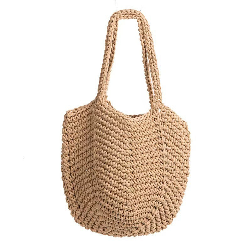 Bolso tote artesanal de material orgánico