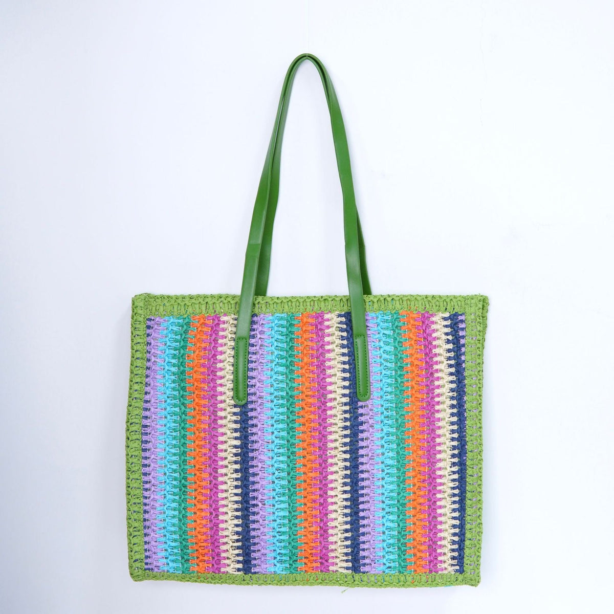 Bolso tote colorido de material sostenible