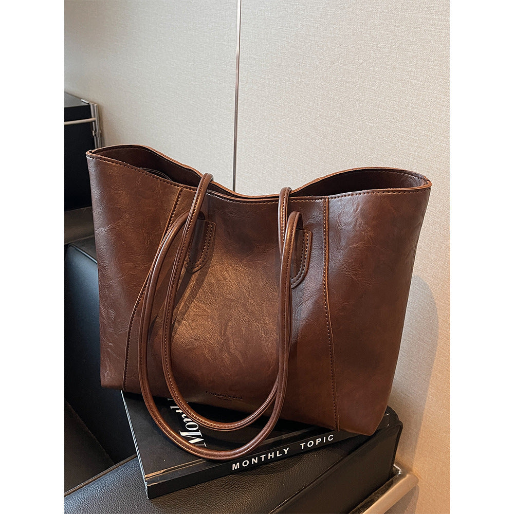 Bolso tote de piel premium