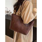 Bolso tote de piel premium