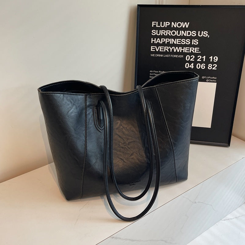 Bolso tote de piel premium