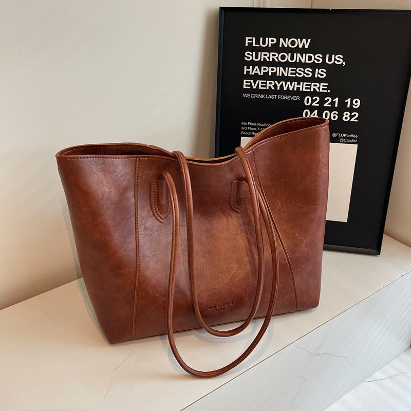 Bolso tote de piel premium