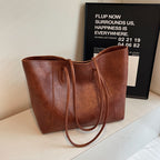 Bolso tote de piel premium