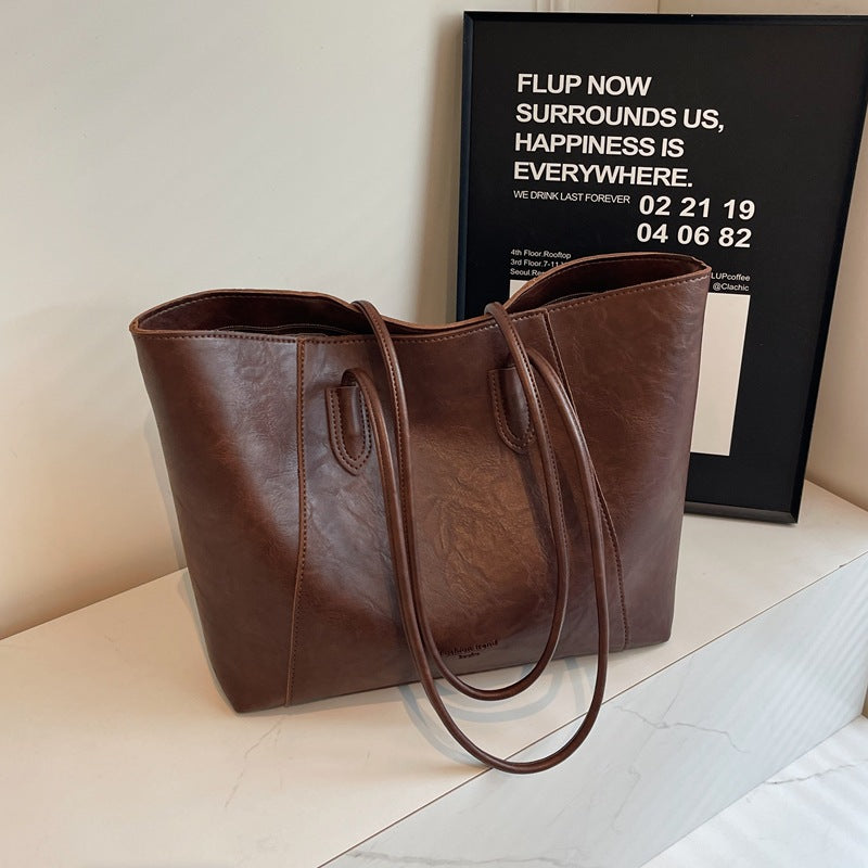 Bolso tote de piel premium