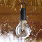 Bombilla LED recargable colgante estilo retro con carga USB-C