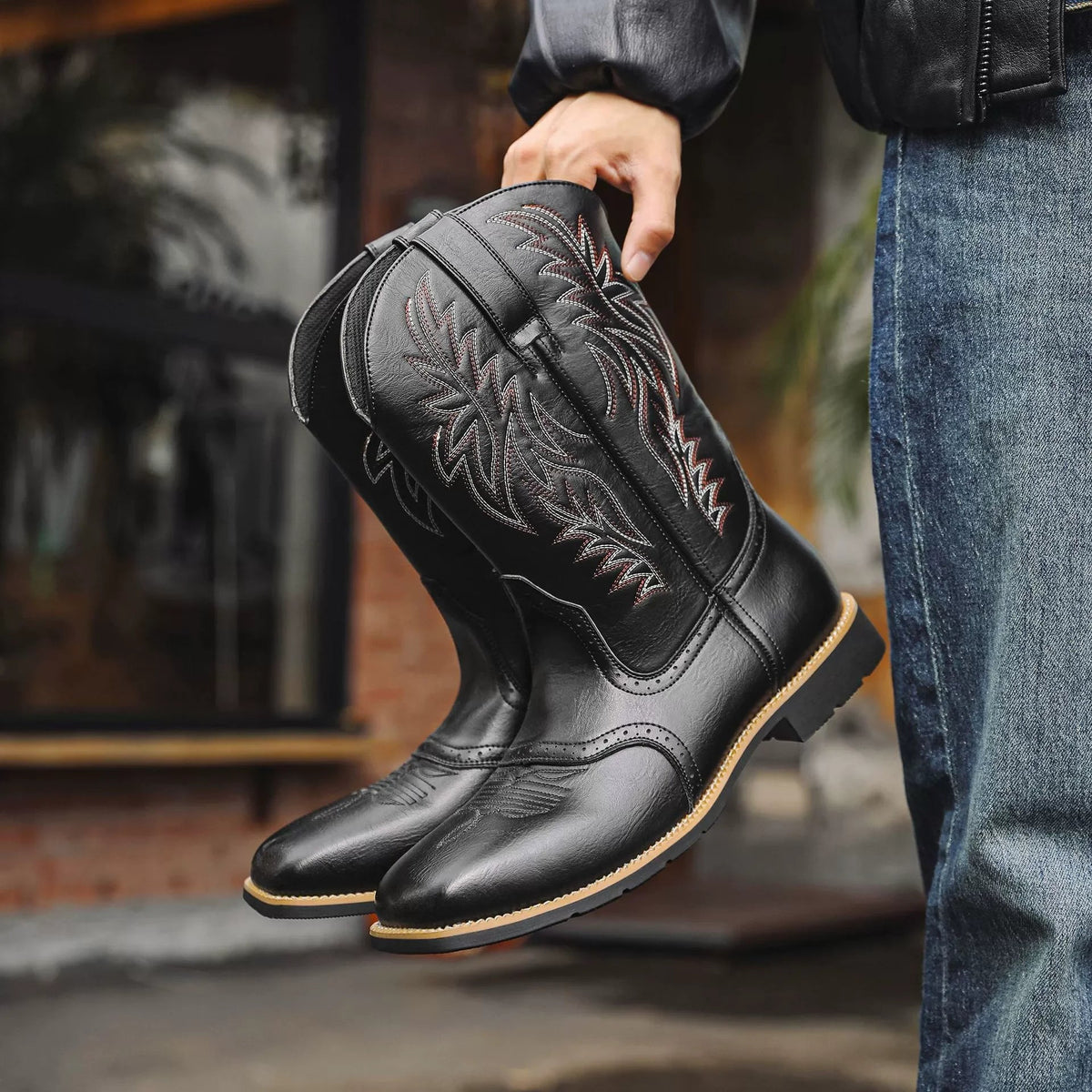 Botas cowboy de media caña