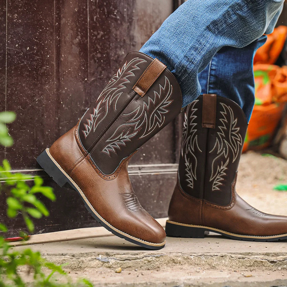 Botas cowboy de media caña