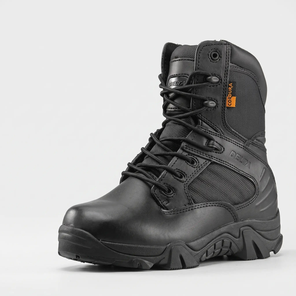 Botas militares para hombre con cremallera lateral – Botas tácticas de senderismo