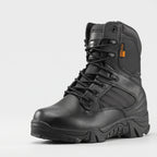 Botas militares para hombre con cremallera lateral – Botas tácticas de senderismo