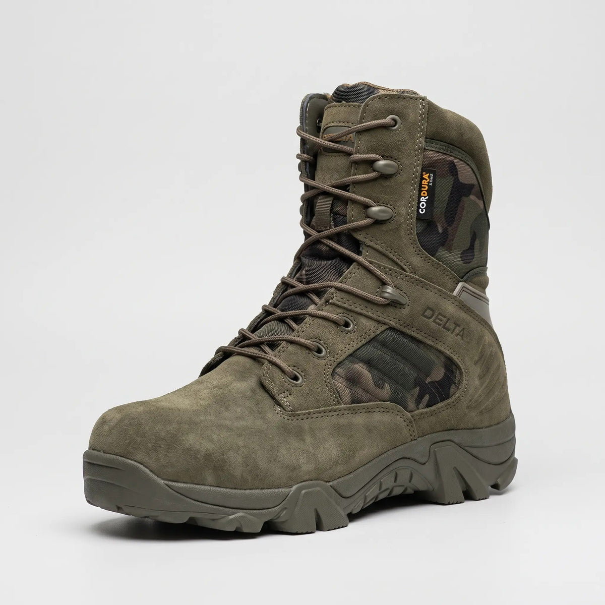 Botas militares para hombre con cremallera lateral – Botas tácticas de senderismo