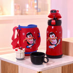 Botella térmica con diseño de animales de colores para mujer