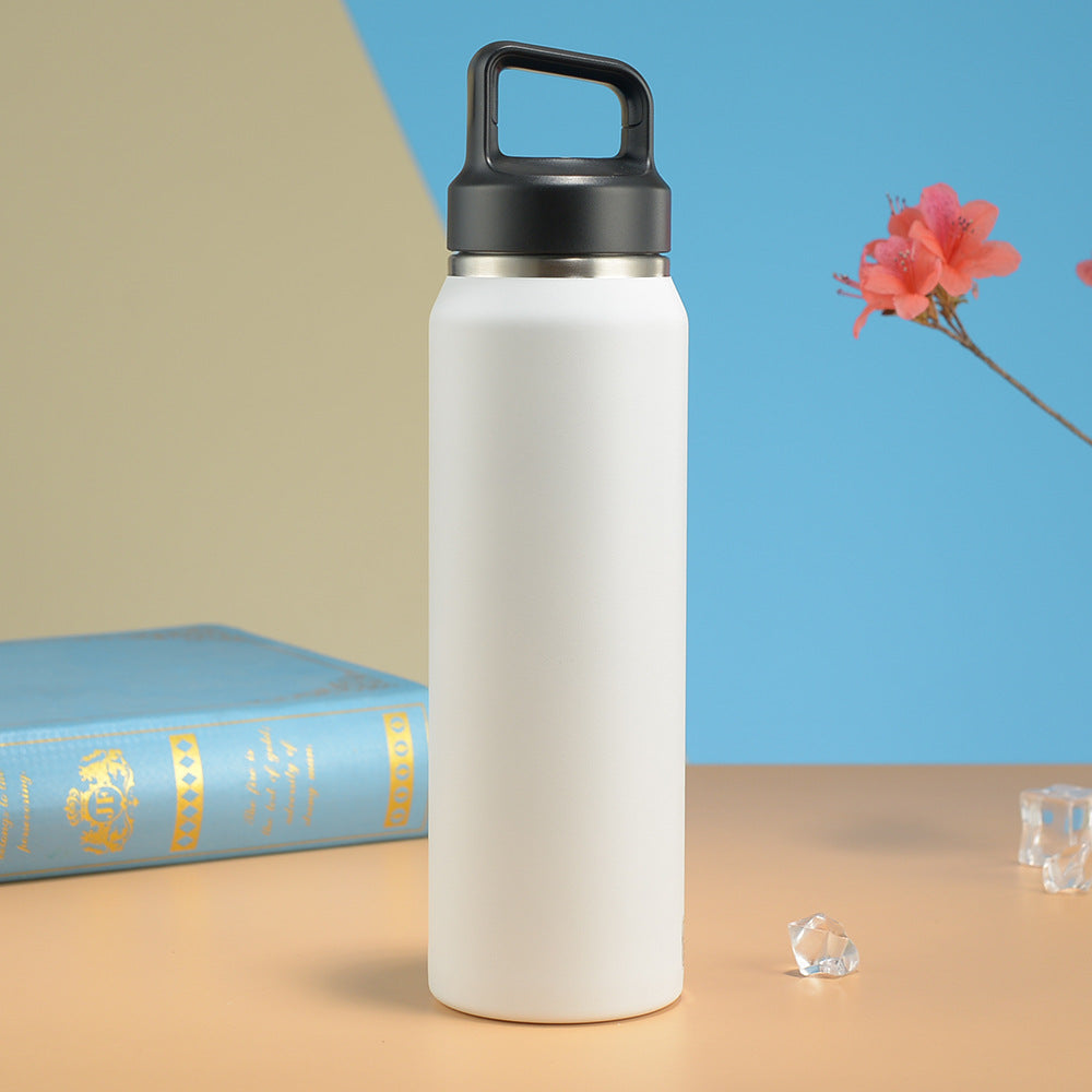 Botella térmica de acero inoxidable para mujer