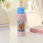 Botella térmica para mujer con alegre motivo de animales