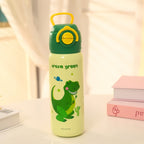 Botella térmica para mujer con diseño de superheroína