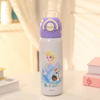 Botella térmica para mujer con diseño de superheroína