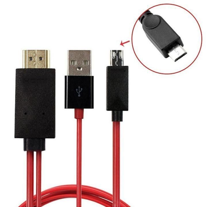 Cable HDMI 1080P sin retardos para móvil a TV